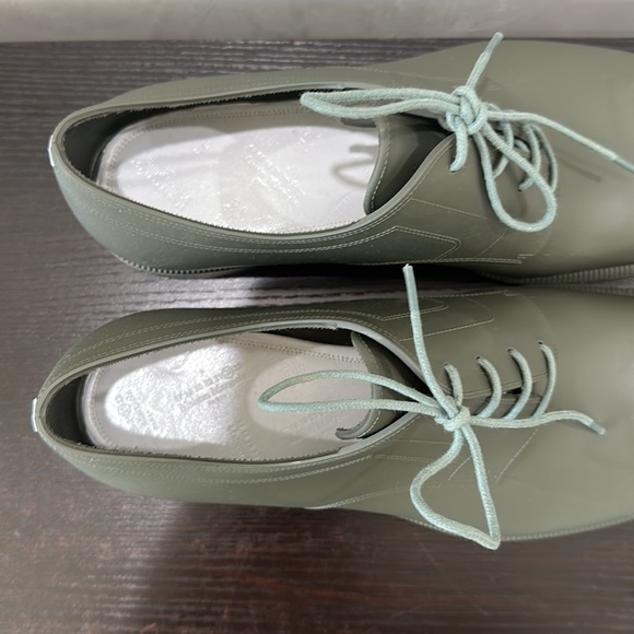 Maison Margiela Runway PVC Green Tabi Shoes! - Picture 4 of 5